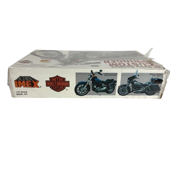 IMEX 1:12 Harley Davidson Custom Springer Plastic Model Kit NEW - Picture 5 of 7
